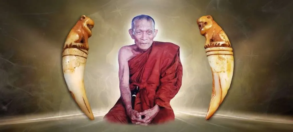 Luang Phor Kalong Tiger Teeth Amulets